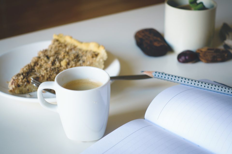 Illustrative photograph of notepad Notebook